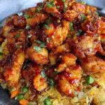 honey BBQ chicken rice - featured image