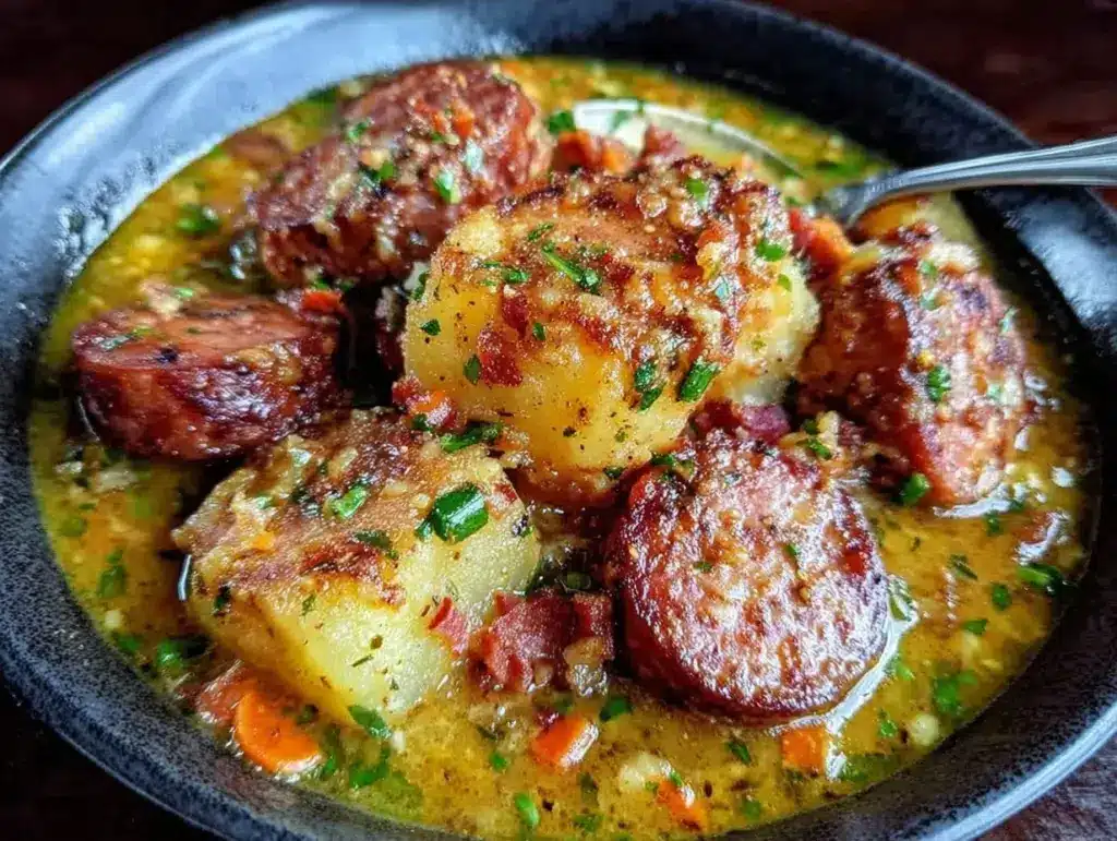 Instant Pot Cajun Potato Soup - featured image