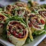 Italian pinwheel sandwiches - featured image