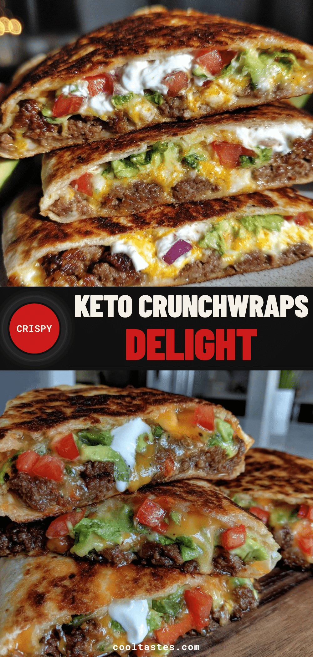 keto crunchwraps recipe