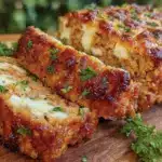 Parmesan chicken meatloaf - featured image