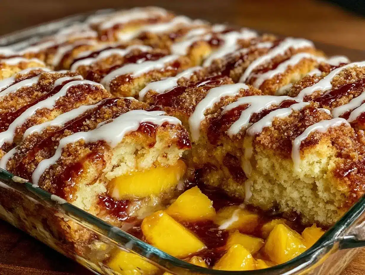 soft peach butter swim biscuits preparation steps