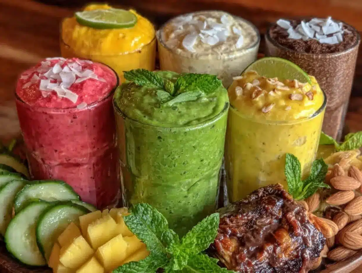 vibrant fruit smoothie recipes preparation steps
