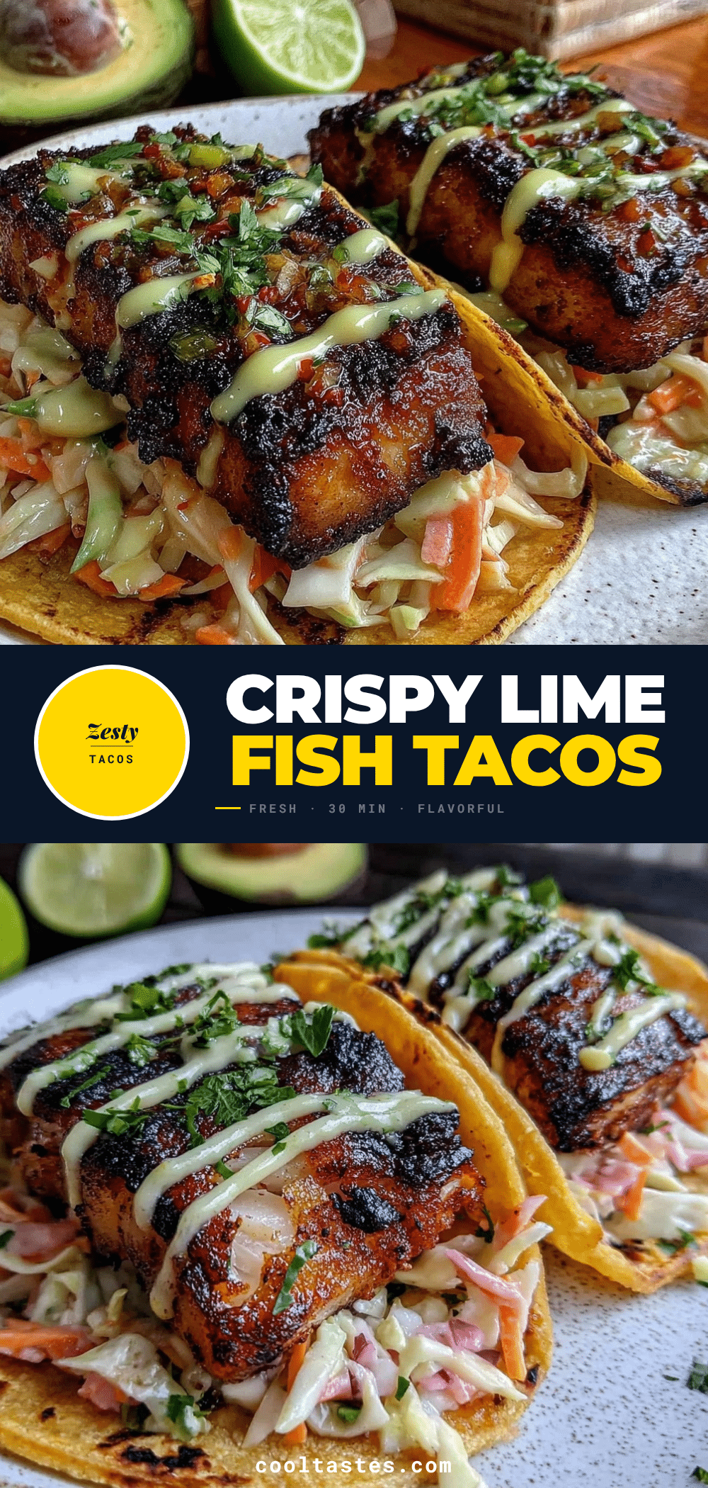 zesty lime fish tacos recipe