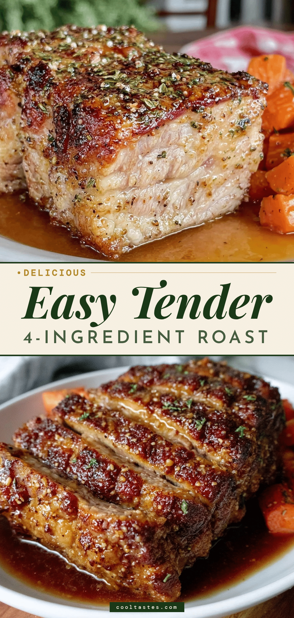 4-Ingredient Roast Pork recipe