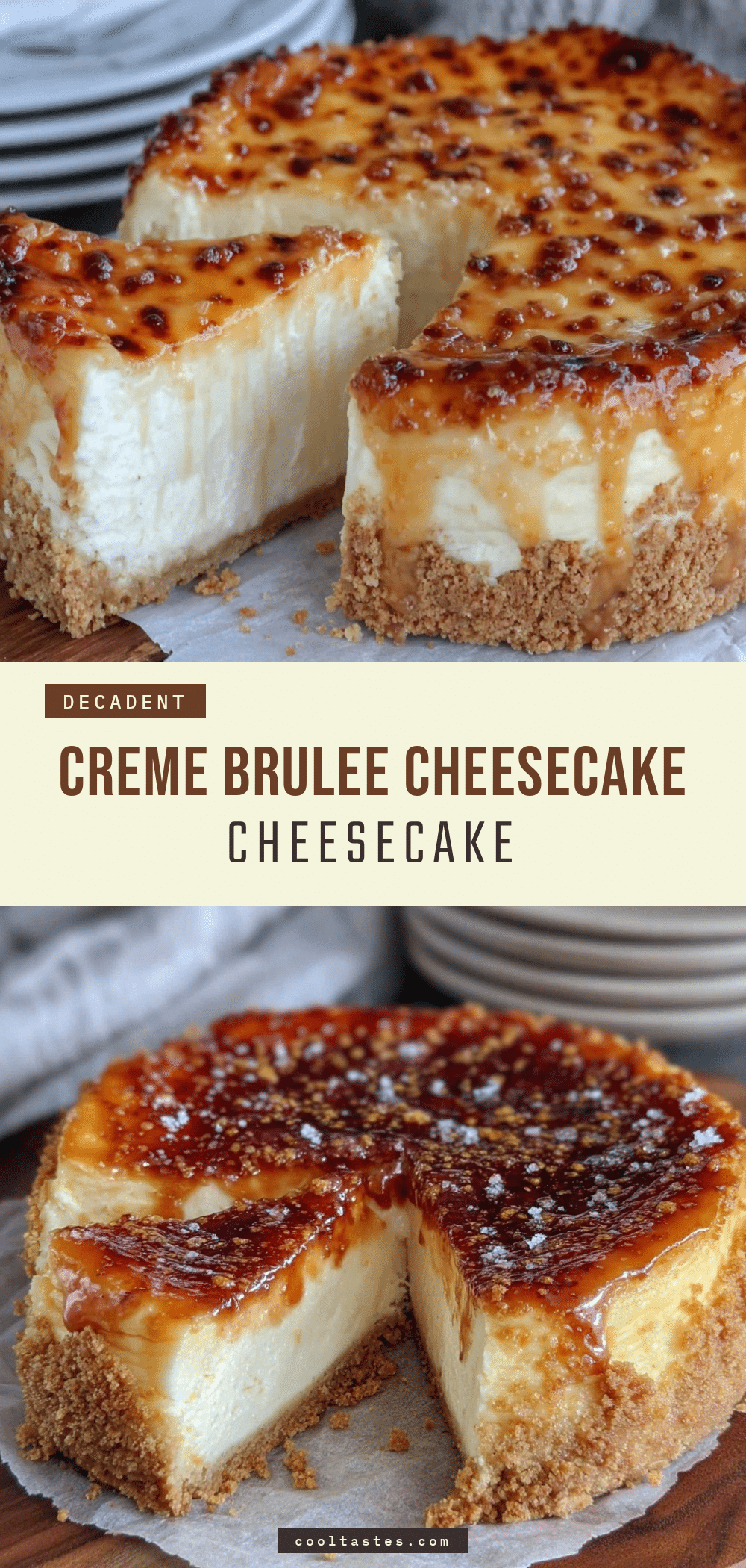classic creme brulee cheesecake recipe