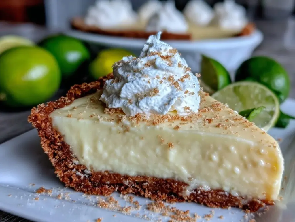 creamy key lime pie recipe - featured image