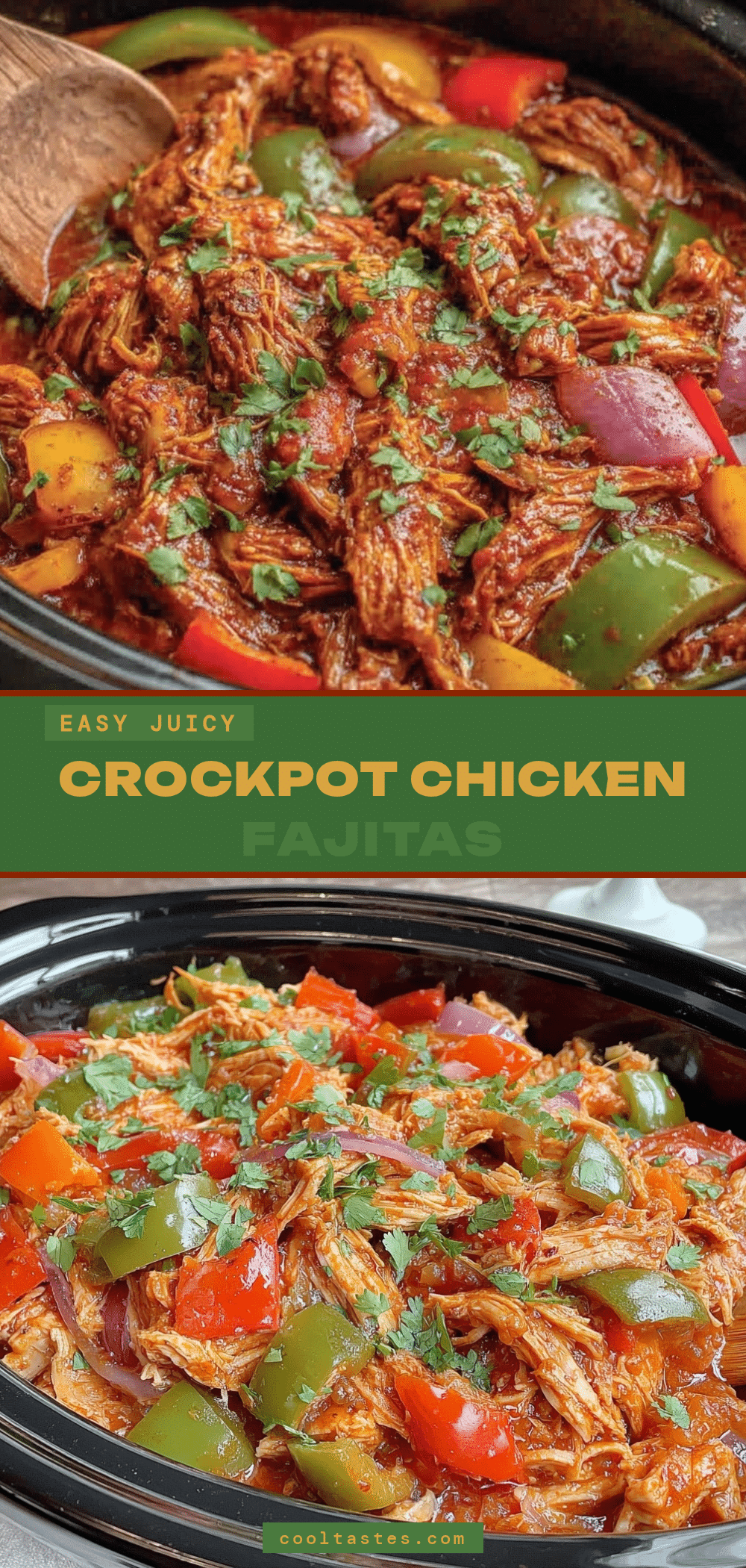 crockpot chicken fajitas recipe