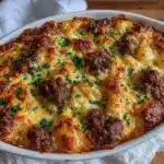 easy cheesy hobo casserole - featured image