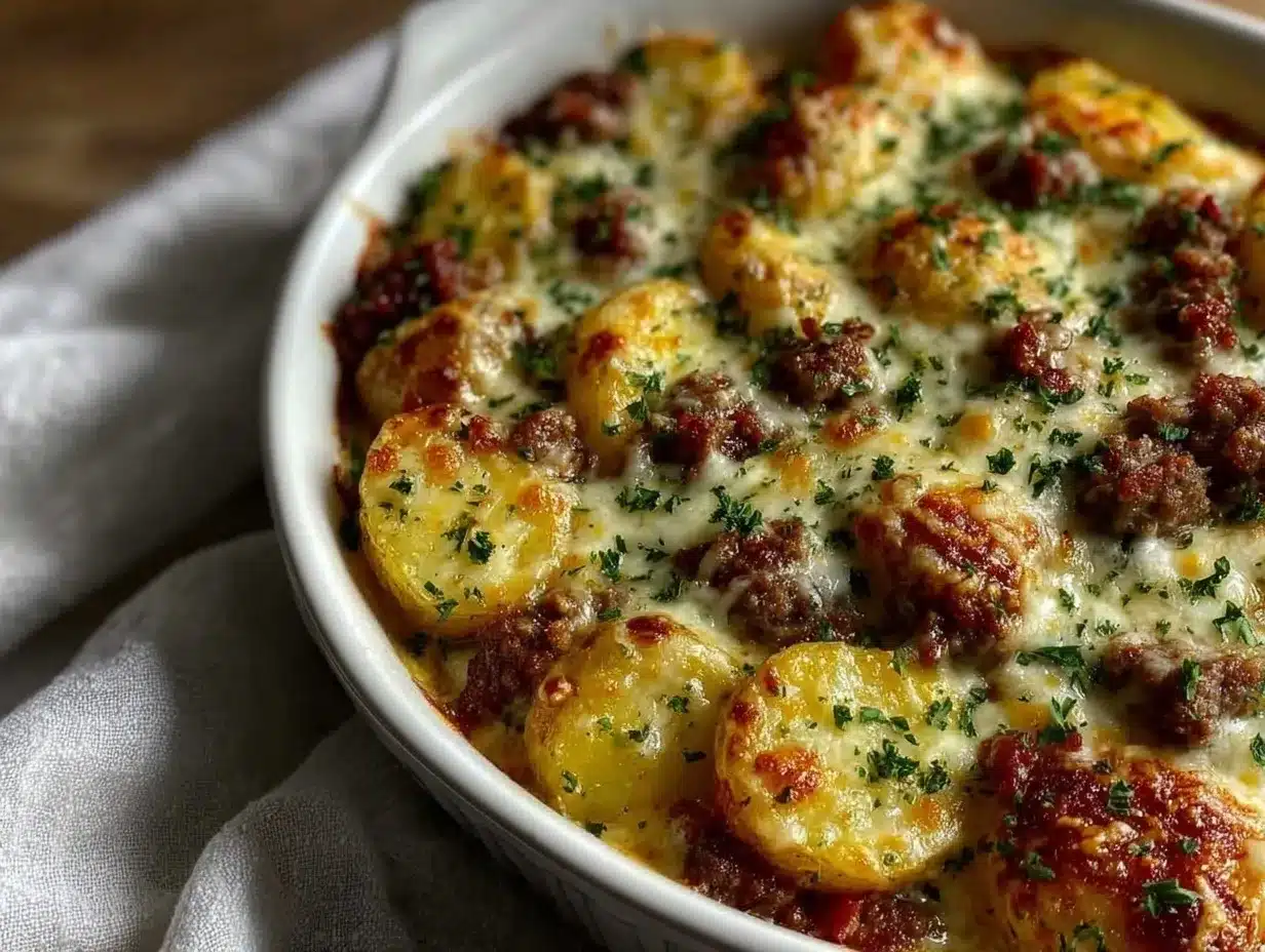 easy cheesy hobo casserole preparation steps