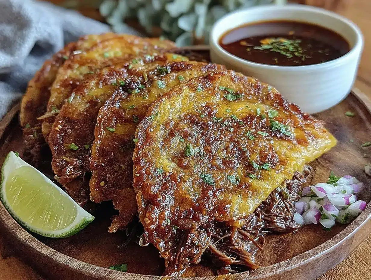 easy crockpot birria tacos recipe preparation steps