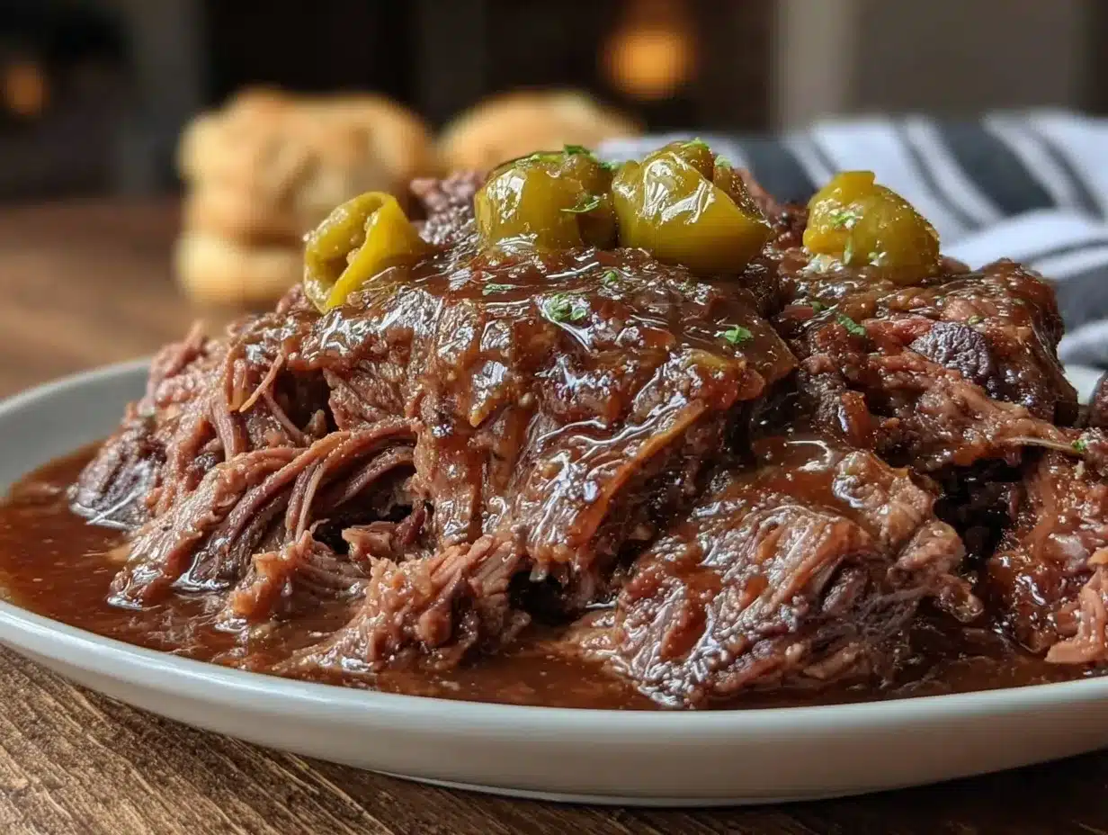 Easy Mississippi Pot Roast preparation steps