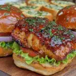 Honey Mustard BLT Chicken Sliders - featured image