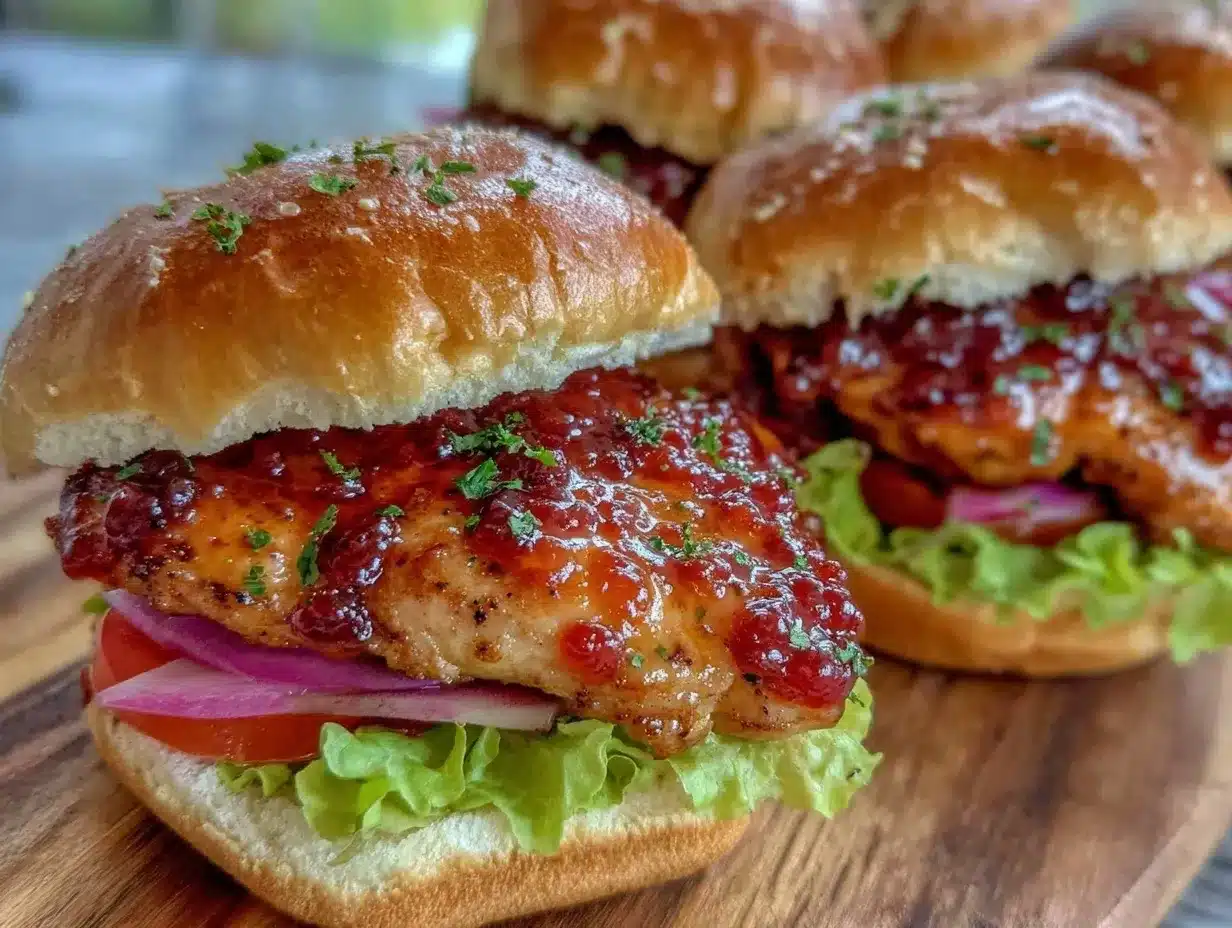 Honey Mustard BLT Chicken Sliders preparation steps