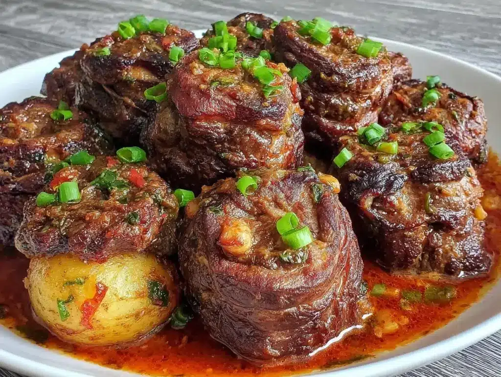 Jamaican oxtail stew - featured image