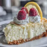 lemon swirl cheesecake - featured image