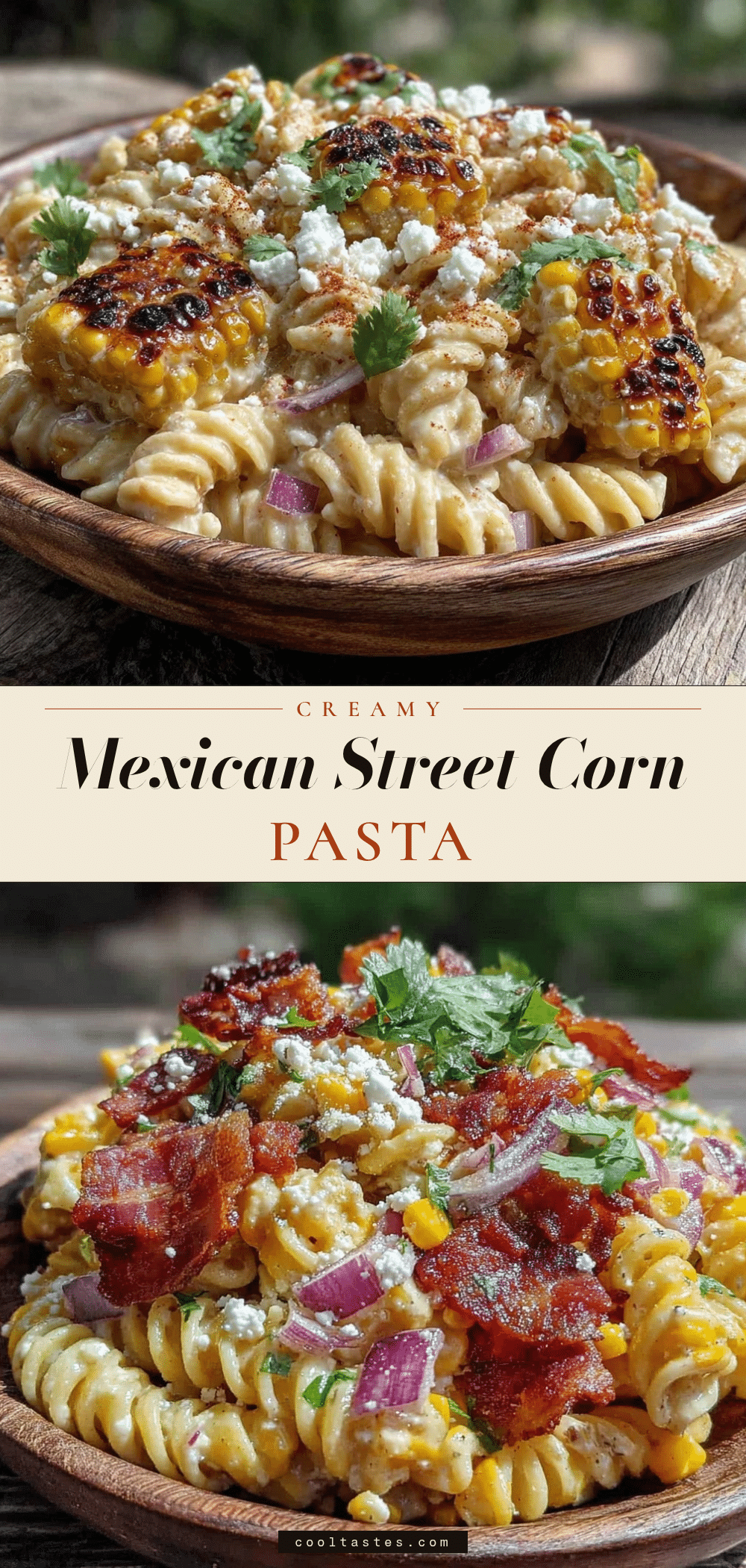 mexican street corn pasta salad recipe