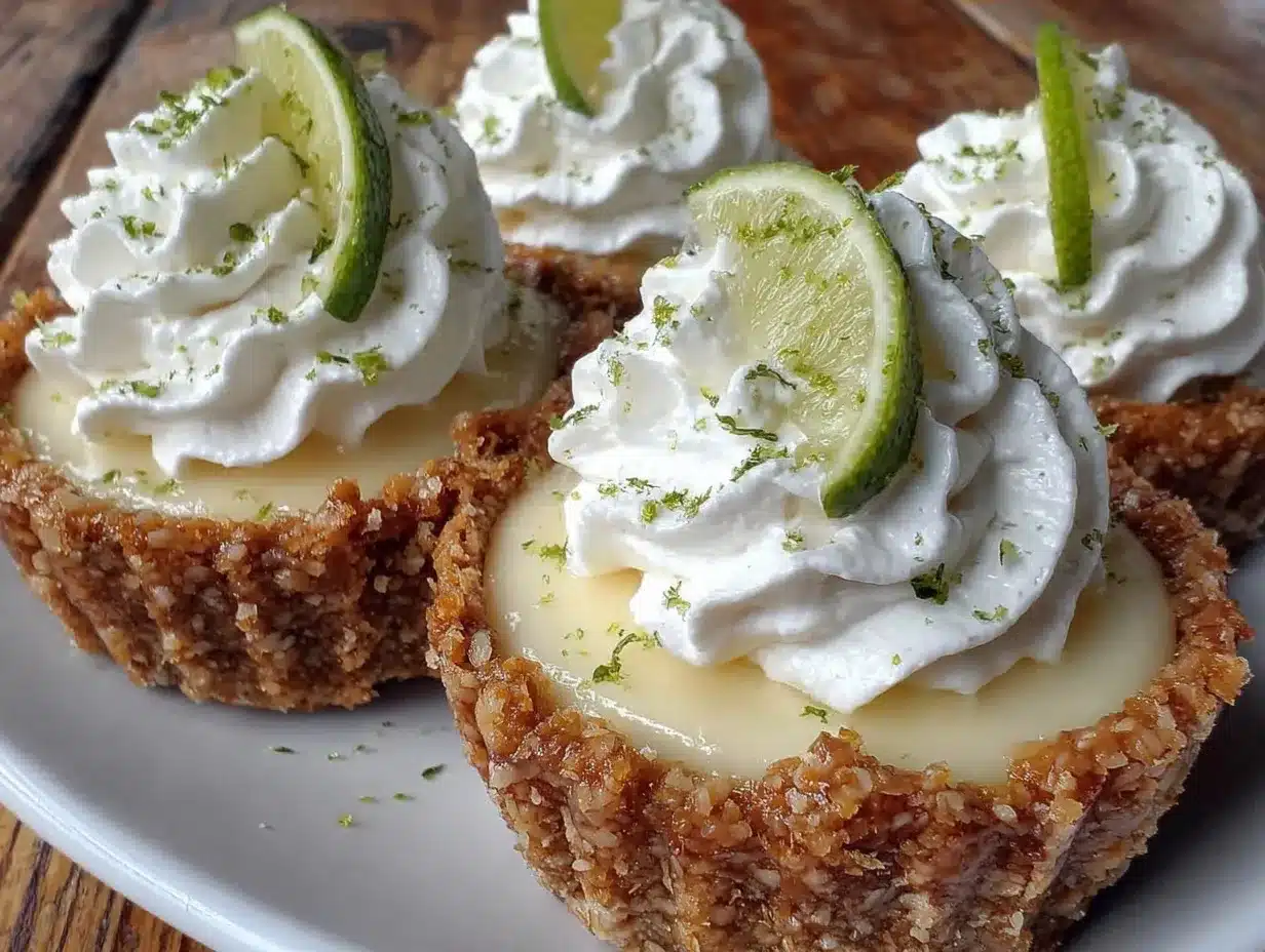 mini key lime pies preparation steps