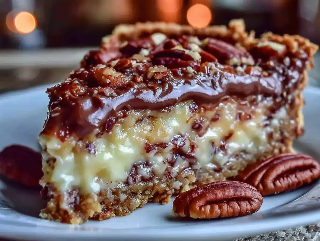 no bake german chocolate pie preparation steps