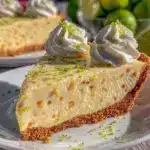 no bake key lime pie - featured image