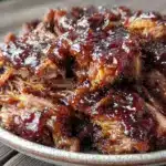 oven pulled pork recipe - featured image