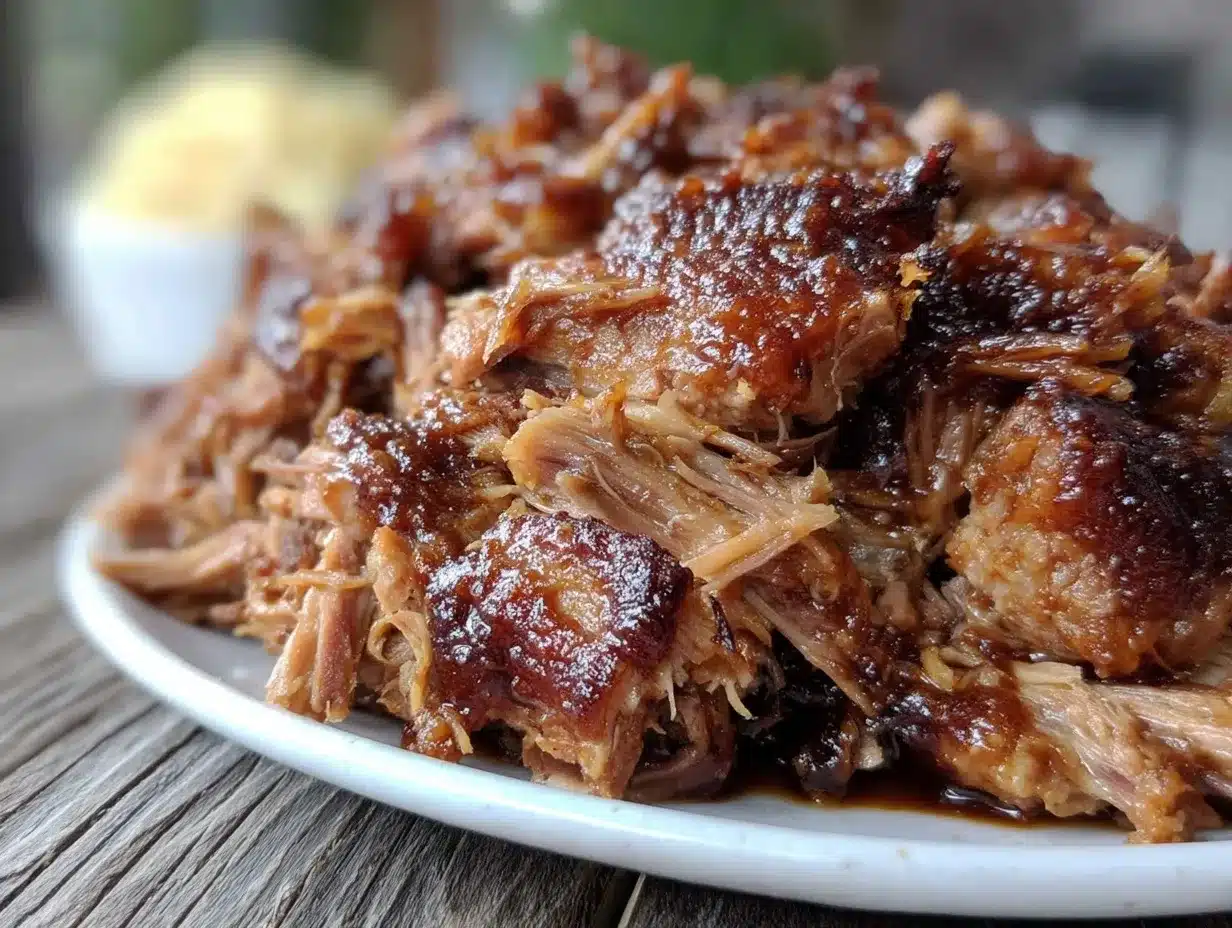 oven pulled pork recipe preparation steps