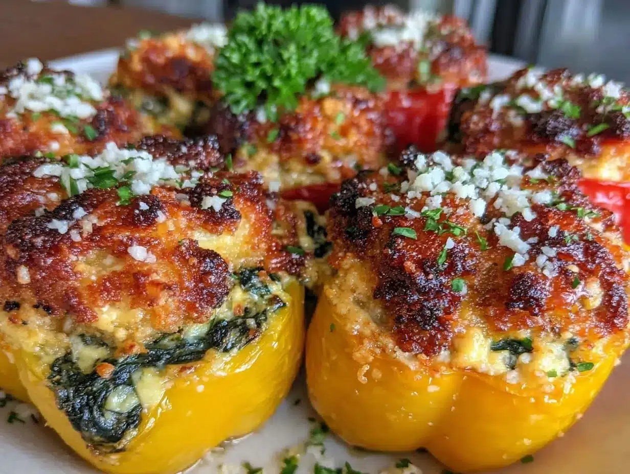 ricotta stuffed peppers preparation steps