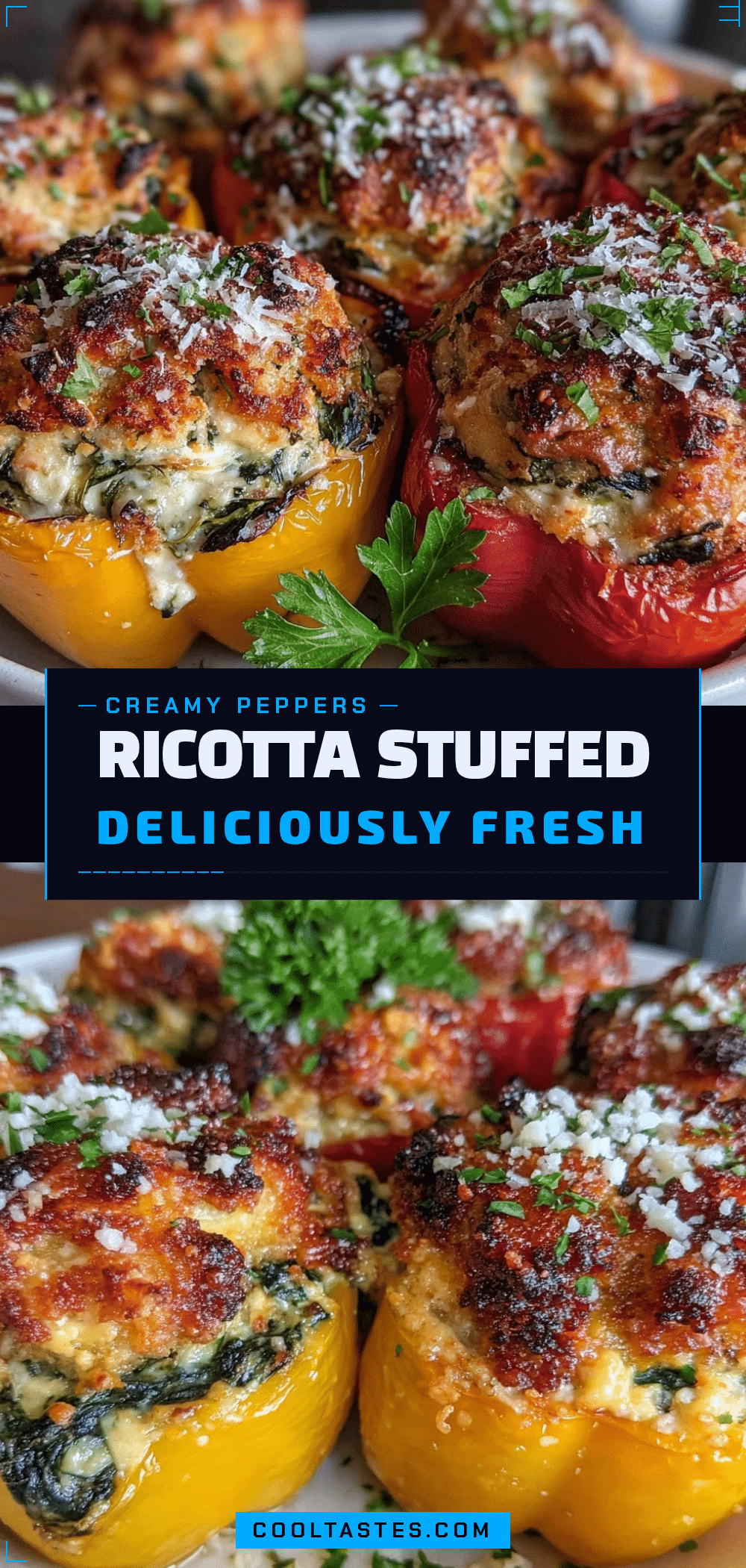ricotta stuffed peppers recipe