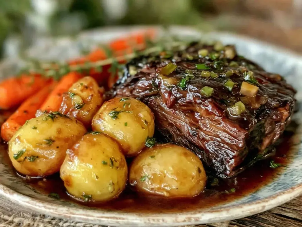 slow-cooked beef chuck roast - featured image