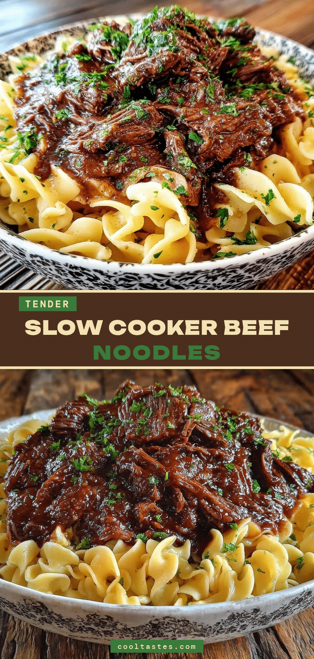 slow cooker beef and noodles recipe