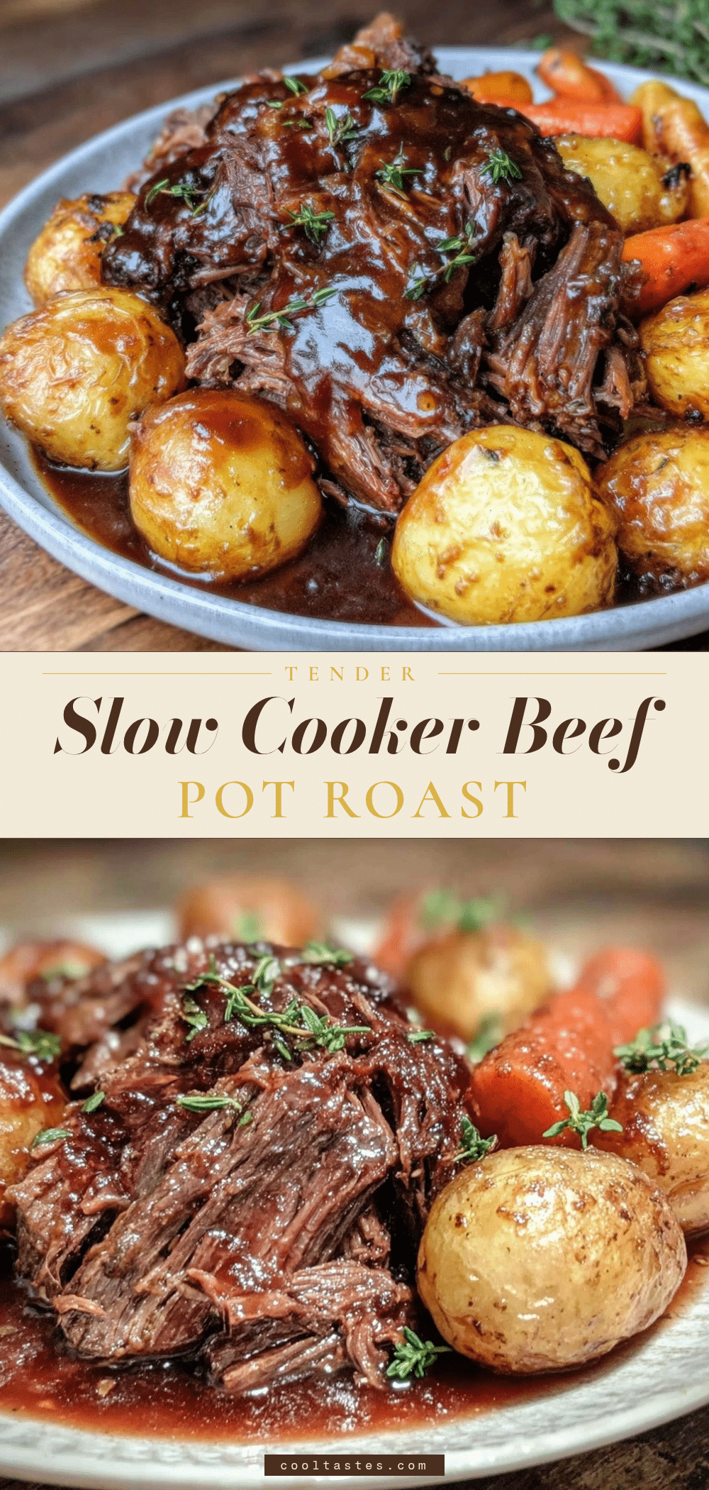 slow cooker beef pot roast recipe