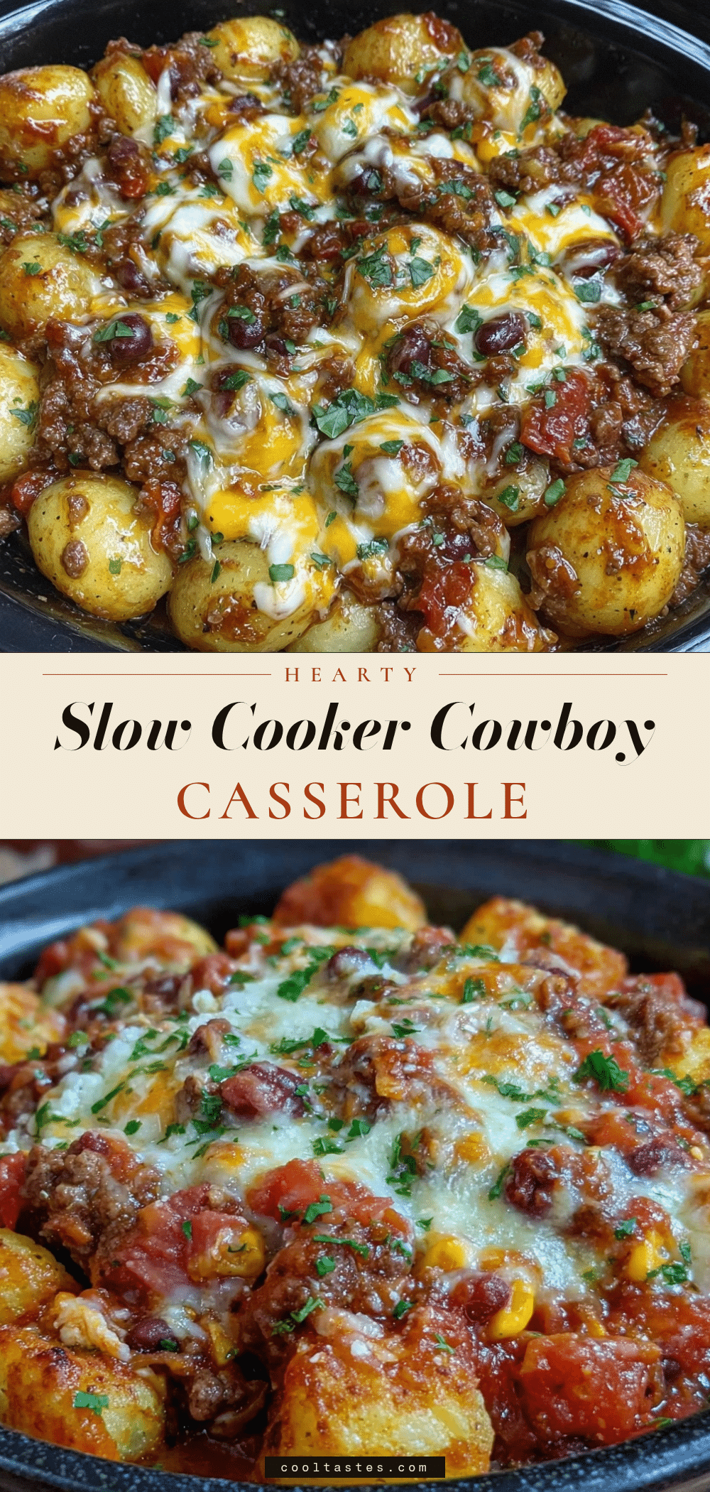 slow cooker cowboy casserole recipe