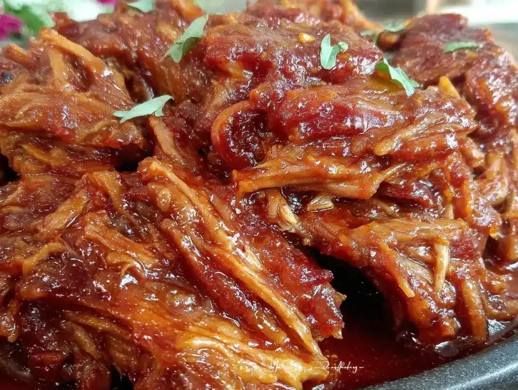 slow cooker pulled pork roast - featured image