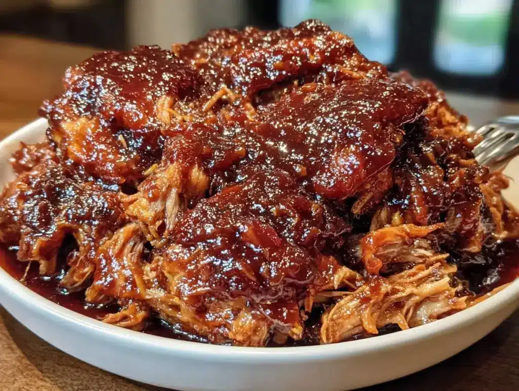slow cooker pulled pork sandwiches - featured image