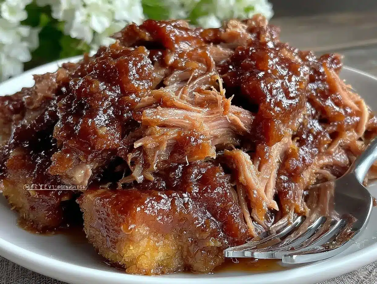 slow cooker pulled pork sandwiches preparation steps