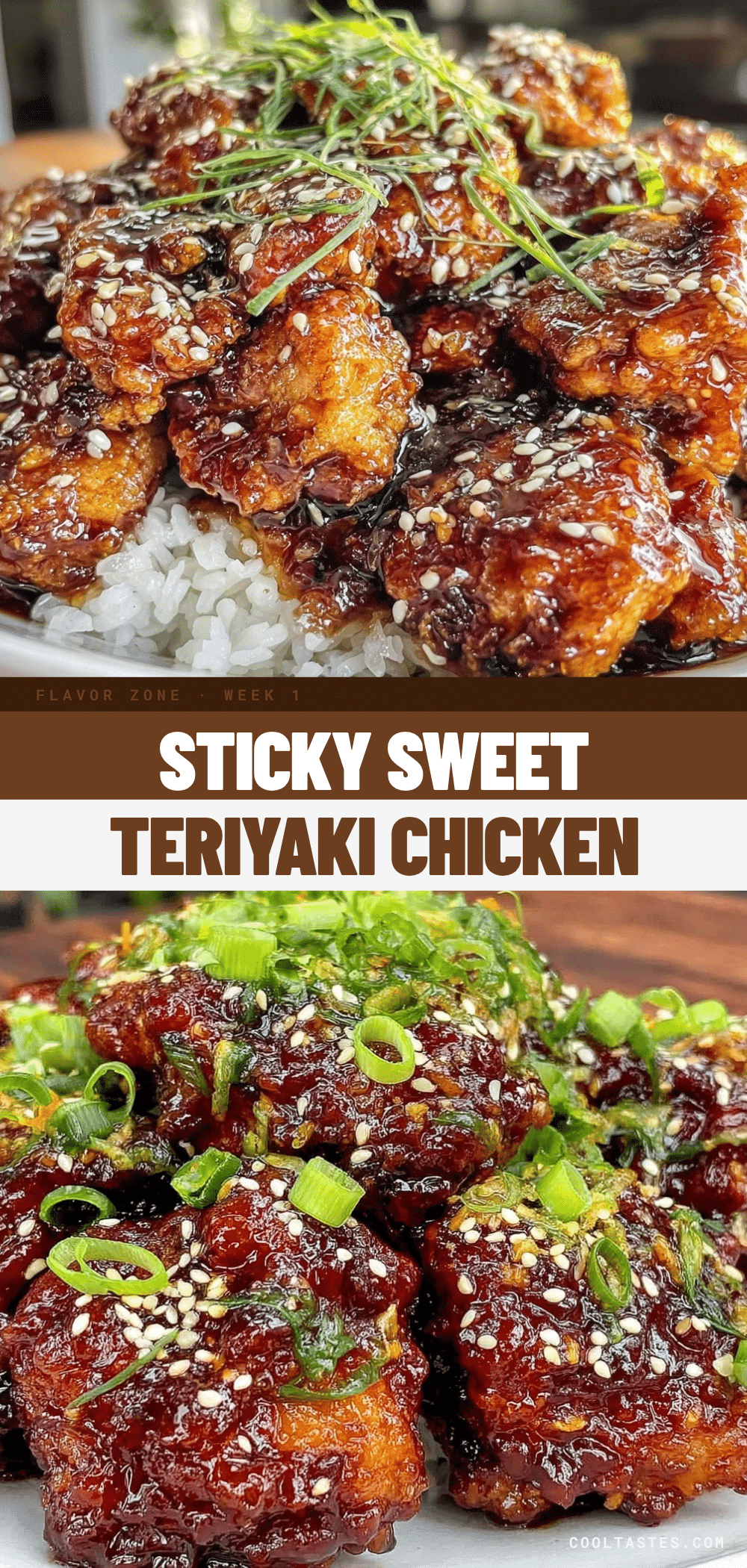 sticky sweet teriyaki chicken recipe