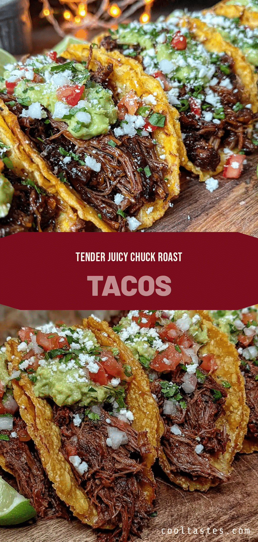 tender chuck roast tacos recipe