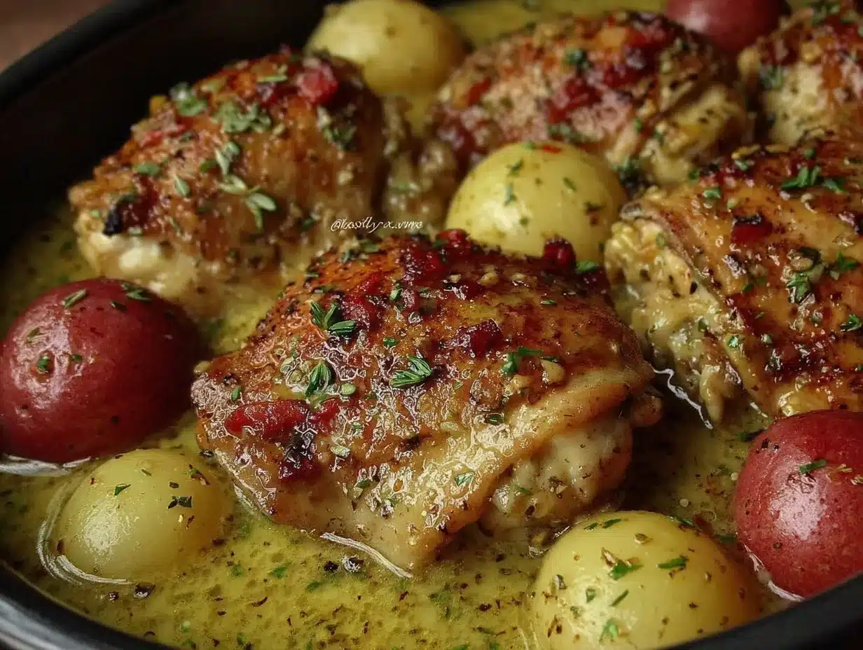 tender crockpot garlic butter chicken preparation steps