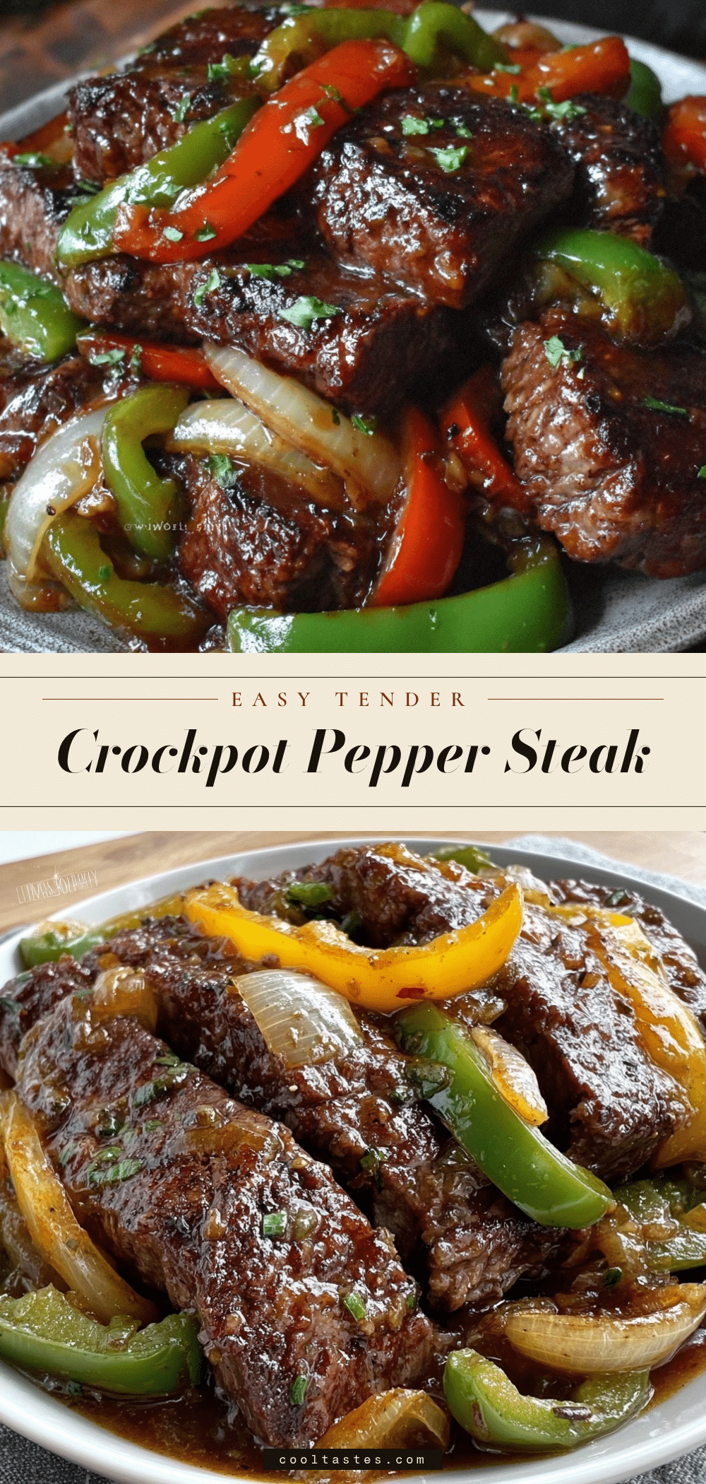 tender crockpot pepper steak recipe