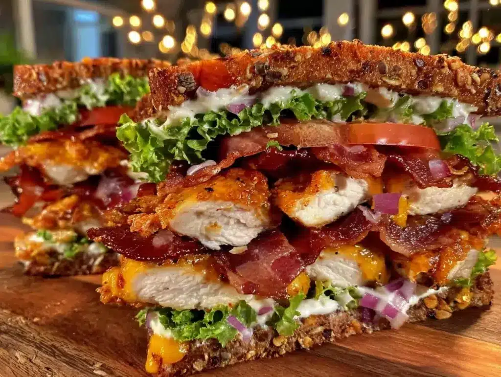 ultimate crispy club sandwich - featured image