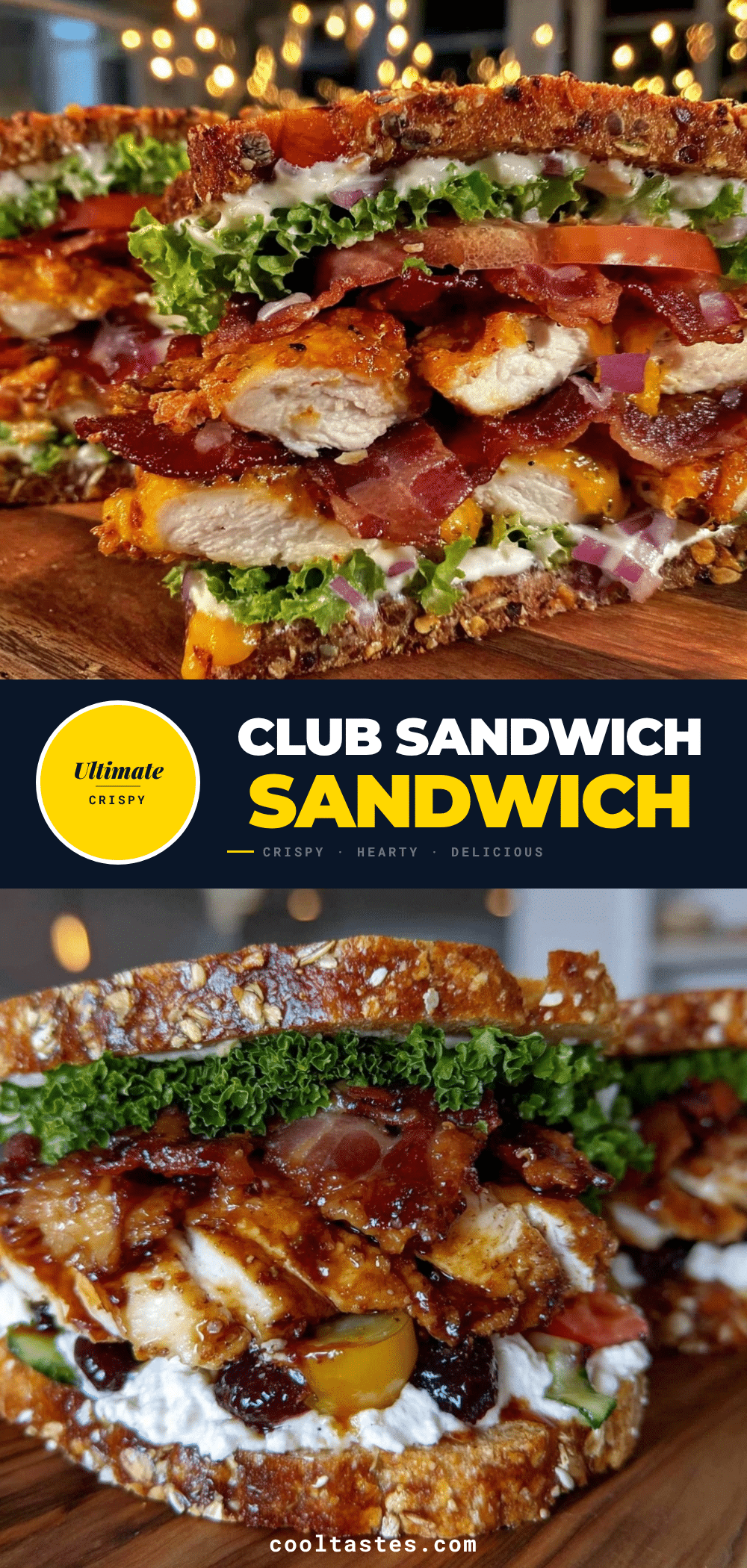 ultimate crispy club sandwich recipe