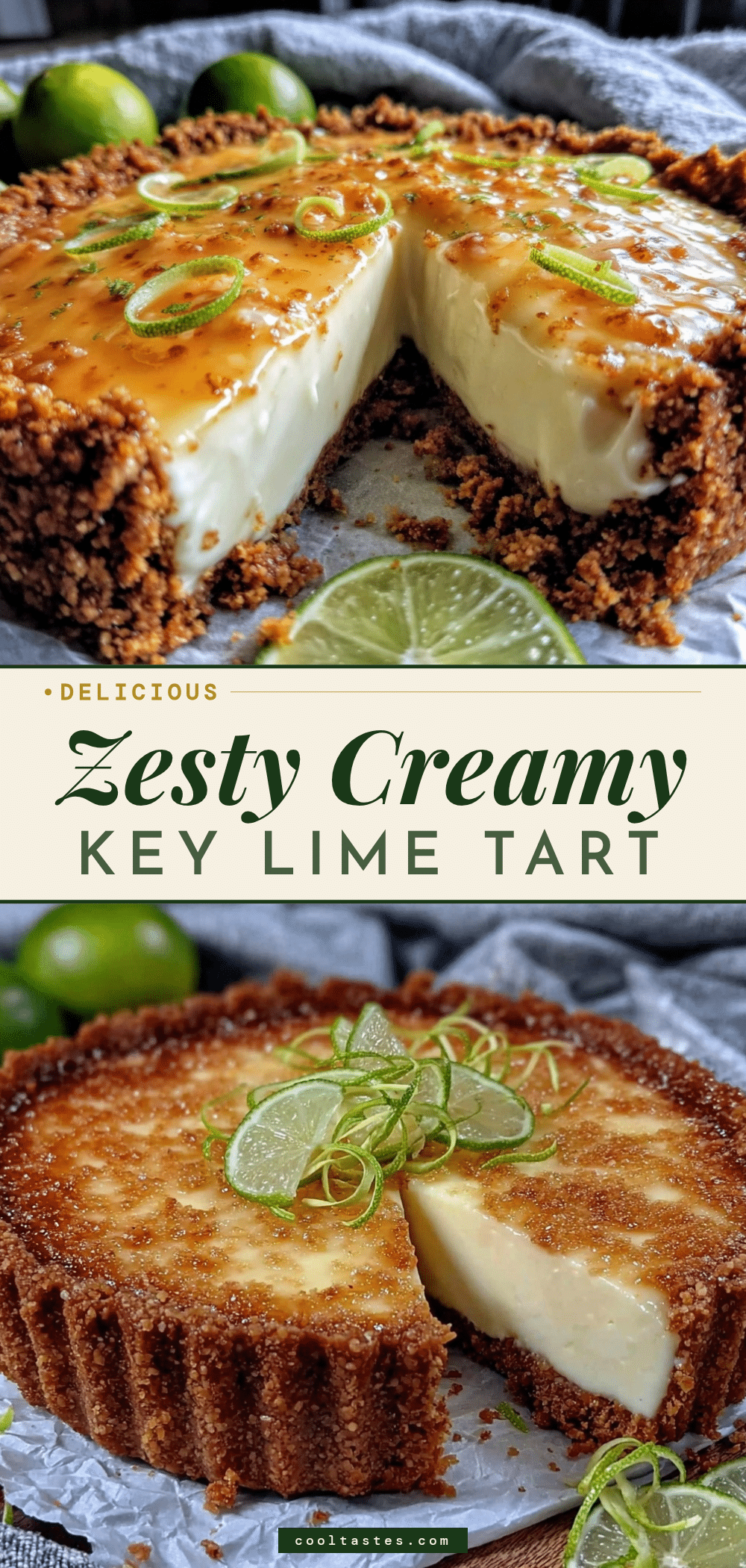 zesty key lime tart recipe