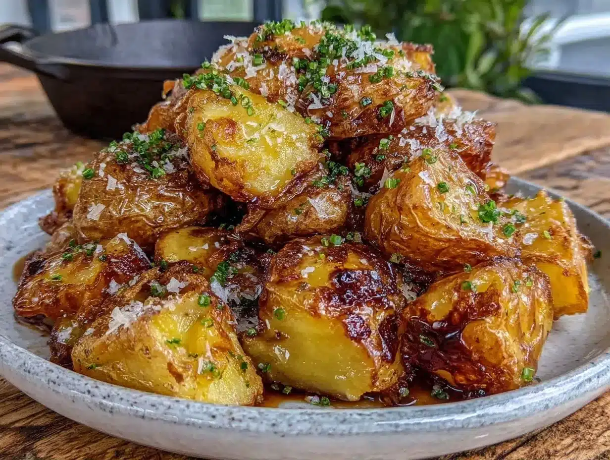 crispy pan fried potatoes preparation steps