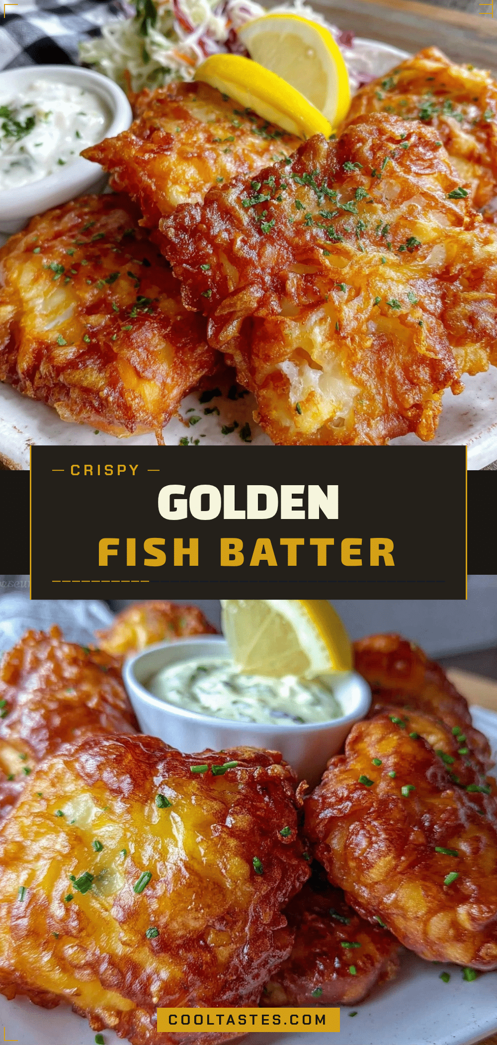 homemade fish batter recipe