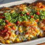 One-Pan Creamy Protein Burrito Bake - featured image