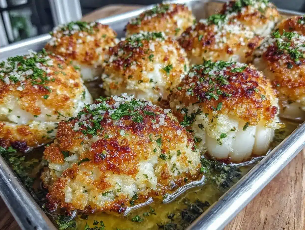 baked scallops preparation steps