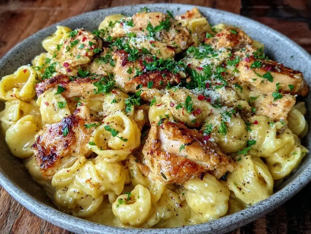 creamy honey chicken mac and cheese preparation steps