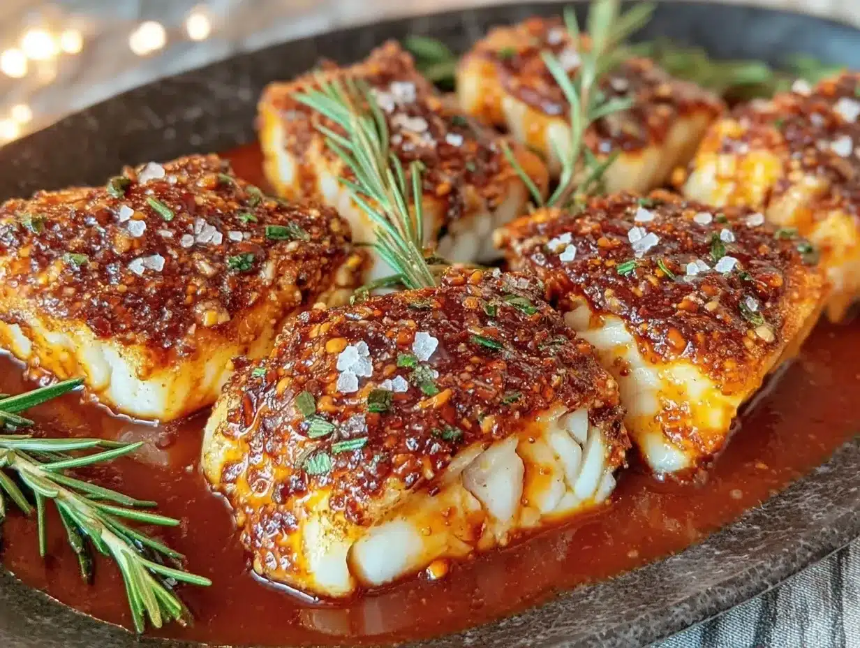 crispy sweet honey cod preparation steps
