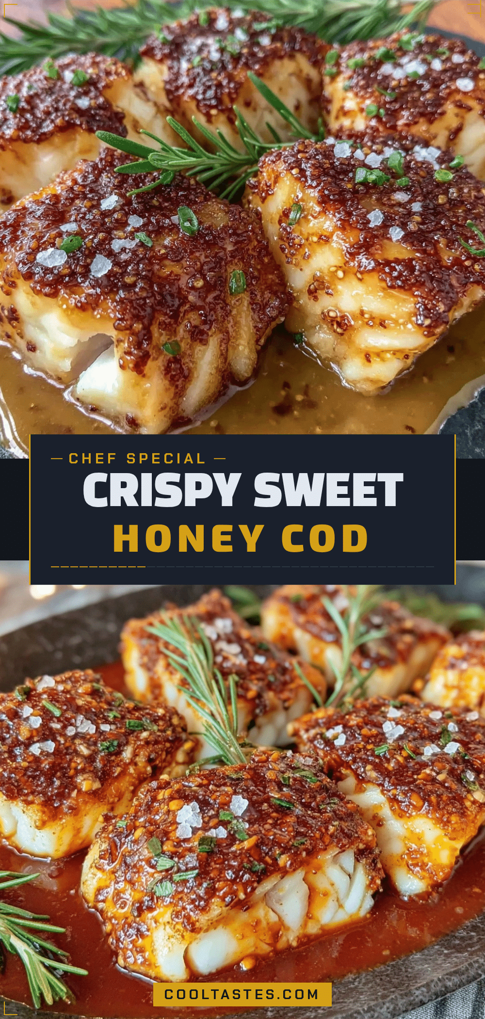 crispy sweet honey cod recipe
