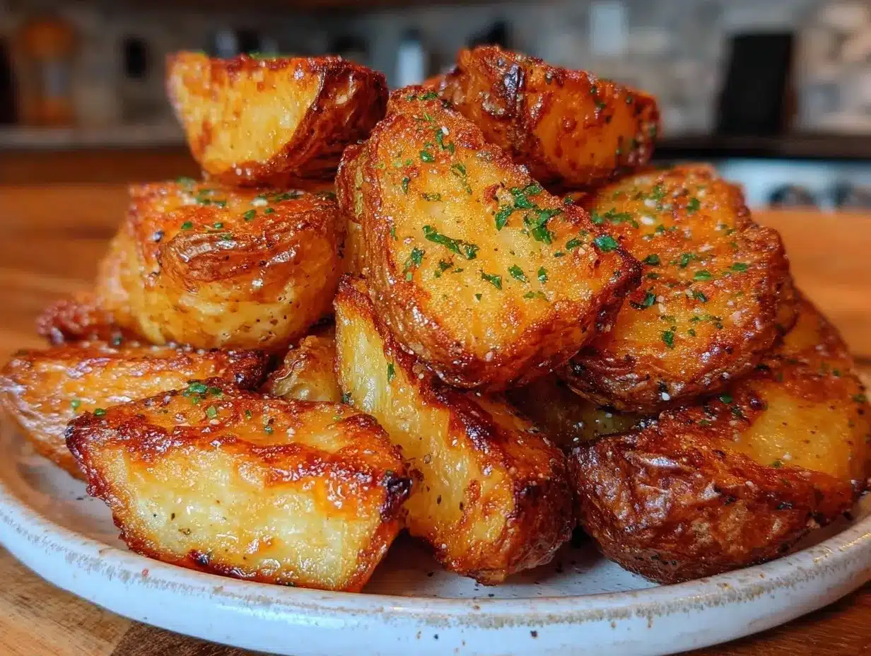 Easy Air Fryer Potato Wedges preparation steps
